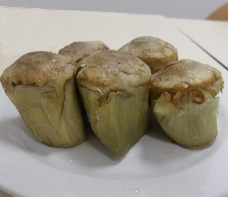 Alcachofas Confitadas