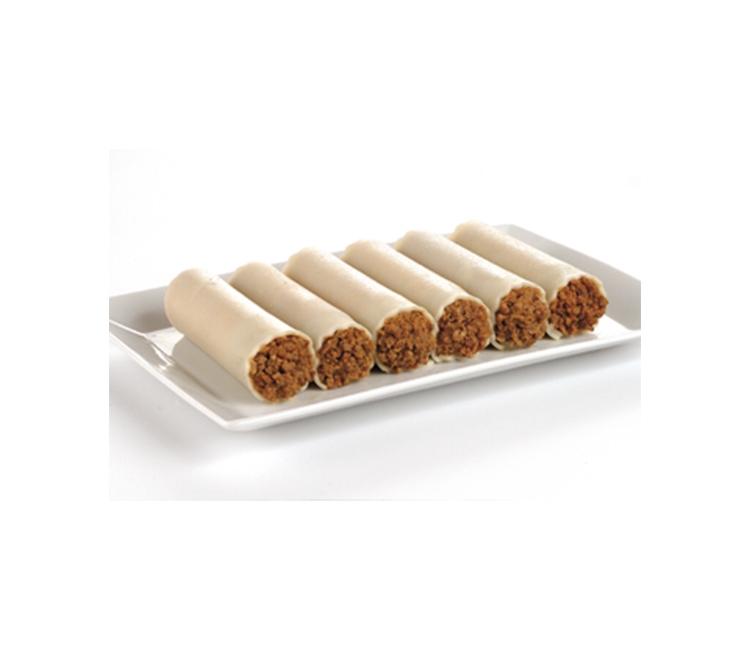 CANELONES DE CARNE SIN BECHAMEL A GRANEL 100 UDS